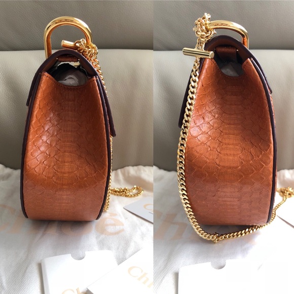 Chloe Drew PYTHON Shoulder Bag, Special Edition - Picture 5 of 8